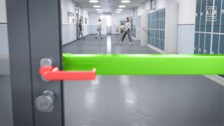 Türschließtechnik gegen Gewaltbedrohungen