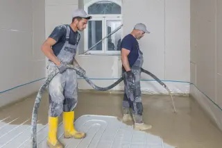 Knauf Fließestrich für Altbau, Neubau, Feuchtraum Knauf Fließestrich für Altbau, Neubau, Feuchtraum