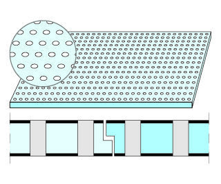 Knauf Cleaneo linear Akustik, Gipsplatte gelocht