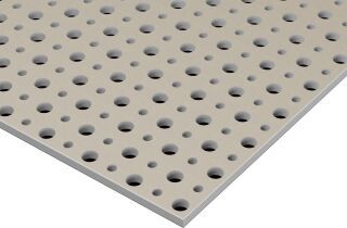 Knauf Cleaneo Tape Board Akustik, Gipsplatte gelocht Knauf Gips - Knauf Cleaneo Tape Board Akustik, Gipsplatte gelocht