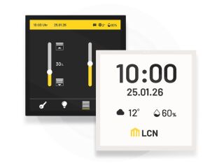 LCN-TD4: Intuitive Gebäudesteuerung mit 4-Zoll-Touch-Display