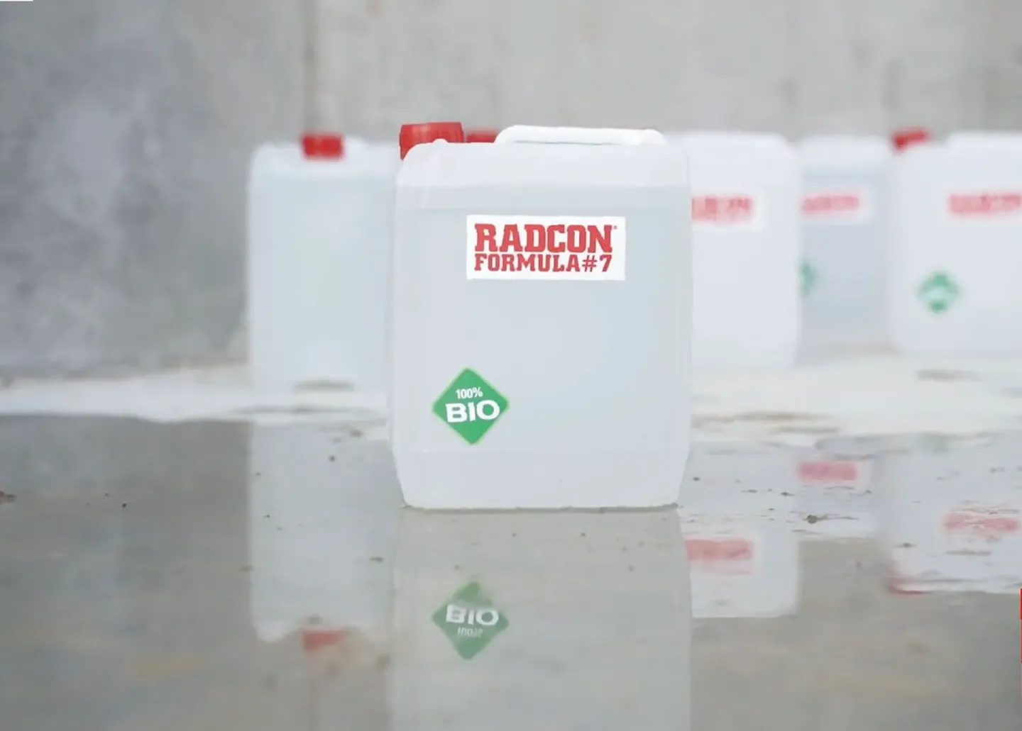 Radcon Formula #7®  Betonabdichtung - wasserdichte Oberflächenversiegelung Radcon Formula #7®  Betonabdichtung - wasserdichte Oberflächenversiegelung