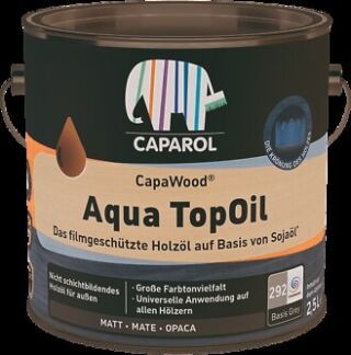 CAPAROL Farben Lacke Bautenschutz - Caparol CapaWood Aqua TopOil (HAN: 21092)