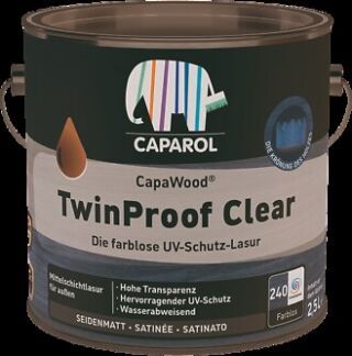 CAPAROL Farben Lacke Bautenschutz - Caparol CapaWood TwinProof Clear (HAN: 21085)