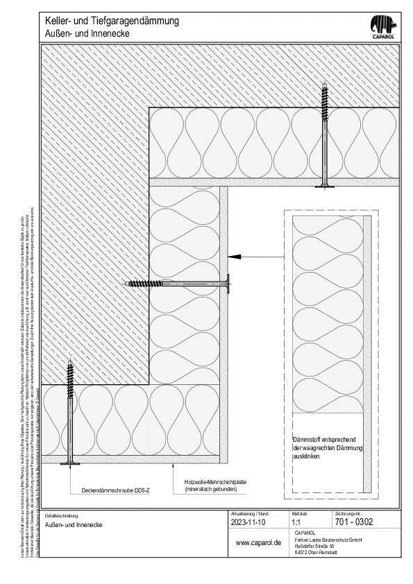 Keller- und Tiefgaragendämmung