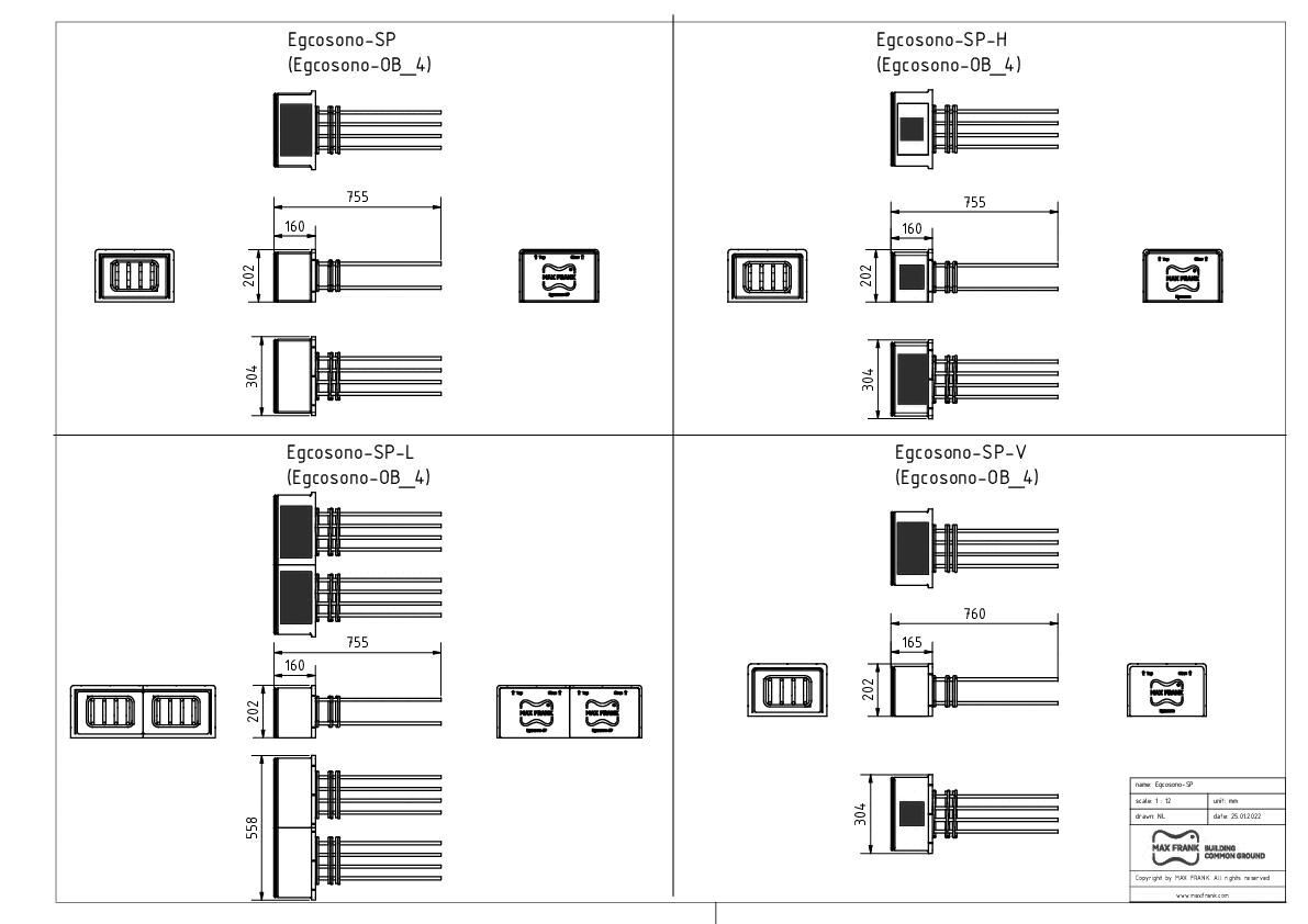 Podestauflager Egcosono SP