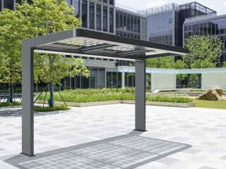 Mehr als Wetterschutz: Überdachungen als aktive Infrastruktur im Mobilitätsraum