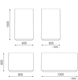 BELLITALIA® - Pflanzbehälter und Poller aus Beton bzw. Marmor BELLITALIA® - Pflanzbehälter und Poller aus Beton bzw. Marmor