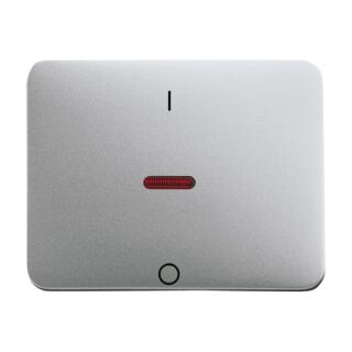 Busch-Jaeger Wippe mit Aufdruck mit kleiner roter Kalotte Busch-Jaeger - Busch-Jaeger Wippe mit Aufdruck mit kleiner roter Kalotte