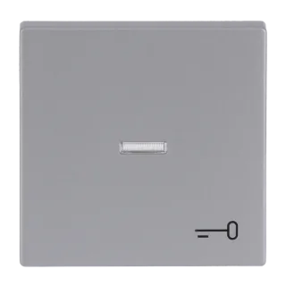 Busch-Jaeger Wippe mit Aufdruck mit kleiner transparenter Kalotte Busch-Jaeger - Busch-Jaeger Wippe mit Aufdruck mit kleiner transparenter Kalotte