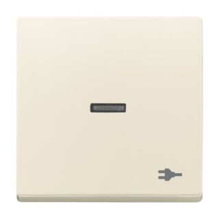 Busch-Jaeger Wippe mit Aufdruck mit kleiner transparenter Kalotte Busch-Jaeger - Busch-Jaeger Wippe mit Aufdruck mit kleiner transparenter Kalotte