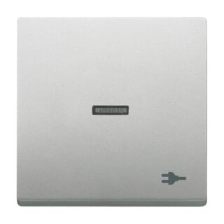 Busch-Jaeger Wippe mit Aufdruck mit kleiner transparenter Kalotte Busch-Jaeger - Busch-Jaeger Wippe mit Aufdruck mit kleiner transparenter Kalotte