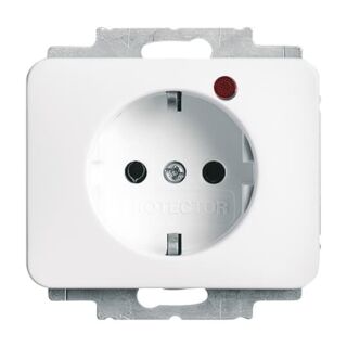 Busch-Jaeger Busch-Protector® SCHUKO® Steckdosen-Einsatz mit Überspannungsschutz Busch-Jaeger - Busch-Jaeger Busch-Protector® SCHUKO® Steckdosen-Einsatz mit Überspannungsschutz