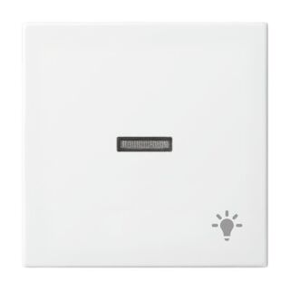 Busch-Jaeger Wippe mit Aufdruck mit kleiner transparenter Kalotte Busch-Jaeger - Busch-Jaeger Wippe mit Aufdruck mit kleiner transparenter Kalotte