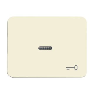 Busch-Jaeger Wippe mit Aufdruck mit kleiner transparenter Kalotte Busch-Jaeger - Busch-Jaeger Wippe mit Aufdruck mit kleiner transparenter Kalotte