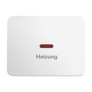 Busch-Jaeger Wippe mit Aufdruck mit kleiner roter Kalotte Busch-Jaeger - Busch-Jaeger Wippe mit Aufdruck mit kleiner roter Kalotte