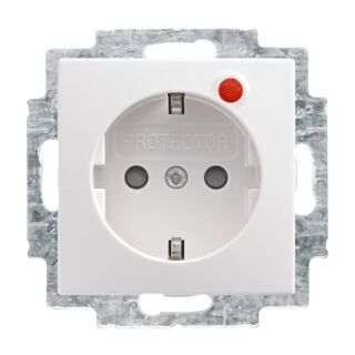 Busch-Jaeger Busch-Protector® SCHUKO® Steckdosen-Einsatz mit Überspannungsschutz Busch-Jaeger - Busch-Jaeger Busch-Protector® SCHUKO® Steckdosen-Einsatz mit Überspannungsschutz