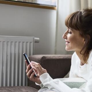 Raumtemperaturregler für bedarfsgerechtes Heizen von Busch-Jaeger