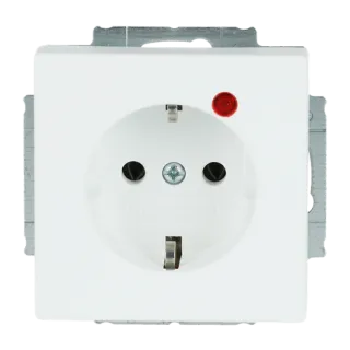 Busch-Jaeger Busch-Protector® SCHUKO® Steckdosen-Einsatz mit Überspannungsschutz Busch-Jaeger - Busch-Jaeger Busch-Protector® SCHUKO® Steckdosen-Einsatz mit Überspannungsschutz