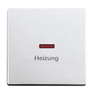 Busch-Jaeger Wippe mit Aufdruck mit kleiner roter Kalotte Busch-Jaeger - Busch-Jaeger Wippe mit Aufdruck mit kleiner roter Kalotte