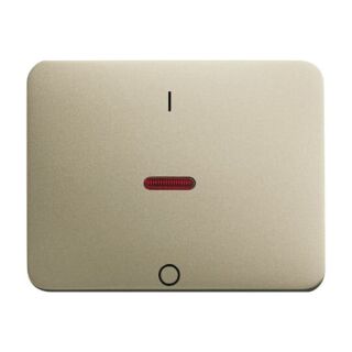 Busch-Jaeger Wippe mit Aufdruck mit kleiner roter Kalotte Busch-Jaeger - Busch-Jaeger Wippe mit Aufdruck mit kleiner roter Kalotte