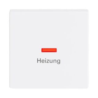 Busch-Jaeger Wippe mit Aufdruck mit kleiner roter Kalotte Busch-Jaeger - Busch-Jaeger Wippe mit Aufdruck mit kleiner roter Kalotte