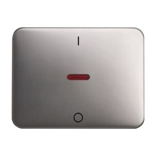 Busch-Jaeger Wippe mit Aufdruck mit kleiner roter Kalotte Busch-Jaeger - Busch-Jaeger Wippe mit Aufdruck mit kleiner roter Kalotte