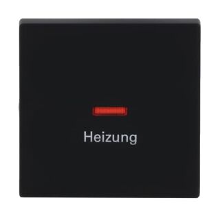 Busch-Jaeger Wippe mit Aufdruck mit kleiner roter Kalotte Busch-Jaeger - Busch-Jaeger Wippe mit Aufdruck mit kleiner roter Kalotte