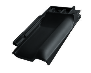 Braas Rubin 13V(H) Flachdachziegel Firstanschluss-Ortgangziegel BMI Deutschland BRAAS - Braas Rubin 13V(H) Flachdachziegel Firstanschluss-Ortgangziegel