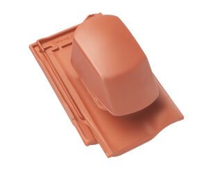 Braas Rubin 13V(H) Flachdachziegel Sanilüfter BMI Deutschland BRAAS - Braas Rubin 13V(H) Flachdachziegel Sanilüfter