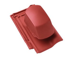 Braas Rubin 13V(H) Flachdachziegel Sanilüfter BMI Deutschland BRAAS - Braas Rubin 13V(H) Flachdachziegel Sanilüfter