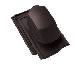 Braas Rubin 13V(H) Flachdachziegel Sanilüfter BMI Deutschland BRAAS - Braas Rubin 13V(H) Flachdachziegel Sanilüfter