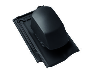 Braas Rubin 13V(H) Flachdachziegel Sanilüfter BMI Deutschland BRAAS - Braas Rubin 13V(H) Flachdachziegel Sanilüfter