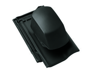 Braas Rubin 13V(H) Flachdachziegel Sanilüfter BMI Deutschland BRAAS - Braas Rubin 13V(H) Flachdachziegel Sanilüfter