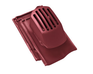 Braas Rubin 13V(H) Flachdachziegel Sanilüfter BMI Deutschland BRAAS - Braas Rubin 13V(H) Flachdachziegel Sanilüfter