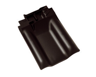 Braas Rubin 13V(O) Flachdachziegel Firstanschluss-Doppelwulstziegel BMI Deutschland BRAAS - Braas Rubin 13V(O) Flachdachziegel Firstanschluss-Doppelwulstziegel