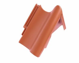 Braas Achat 14V GS Hohlfalzziegel Pult-Ortgangziegel BMI Deutschland BRAAS - Braas Achat 14V GS Hohlfalzziegel Pult-Ortgangziegel