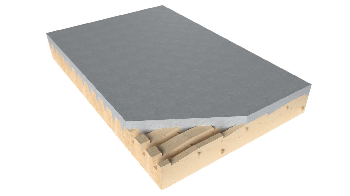 Holz-Beton-Verbunddecken für den Holz- und Massivbau