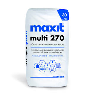 maxit multi 270 Dünnschicht- und Ausgleichsputz