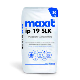 maxit ip 19 E SLK Kalk-Zement-Faserleichtputz TYP ll
