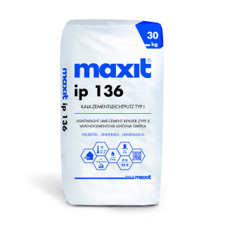 maxit ip 136 Kalk-Zement-Leichtputz