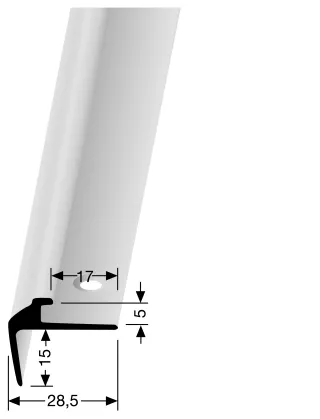 Küberit Treppenkantenprofile 850 Küberit Profile Systems - Küberit Treppenkantenprofile 850