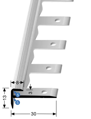 Küberit Treppenkantenprofile 809 Küberit Profile Systems - Küberit Treppenkantenprofile 809