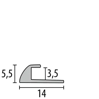 Küberit Einfassprofile 361/3,5 Küberit Profile Systems - Küberit Einfassprofile 361/3,5