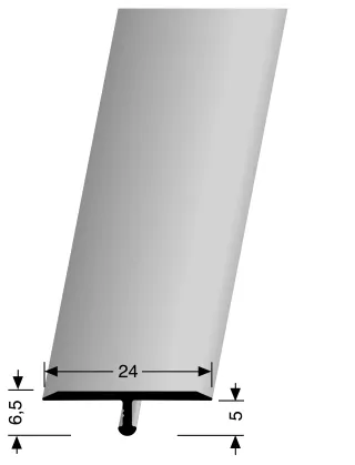Küberit T-Profile 295 Küberit Profile Systems - Küberit T-Profile 295