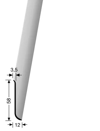 Küberit Sockelleisten 912 Küberit Profile Systems - Küberit Sockelleisten 912