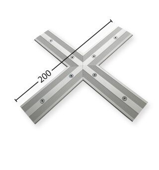 Küberit Profile Systems - Küberit Übergangsprofile 360° Kreuze 288