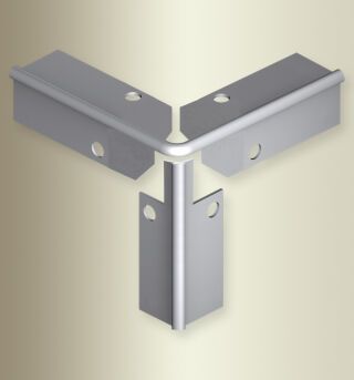 Küberit Treppenkantenprofile Fertigwinkel mit runden Ecken 871 Küberit Profile Systems - Küberit Treppenkantenprofile Fertigwinkel mit runden Ecken 871