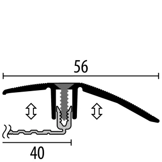 Küberit Anpassungsprofile 386XXL Küberit Profile Systems - Küberit Anpassungsprofile 386XXL