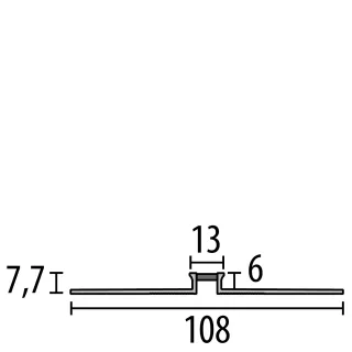 Küberit Dehnfugenprofile 988S Küberit Profile Systems - Küberit Dehnfugenprofile 988S